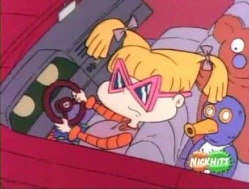 angelica driving
